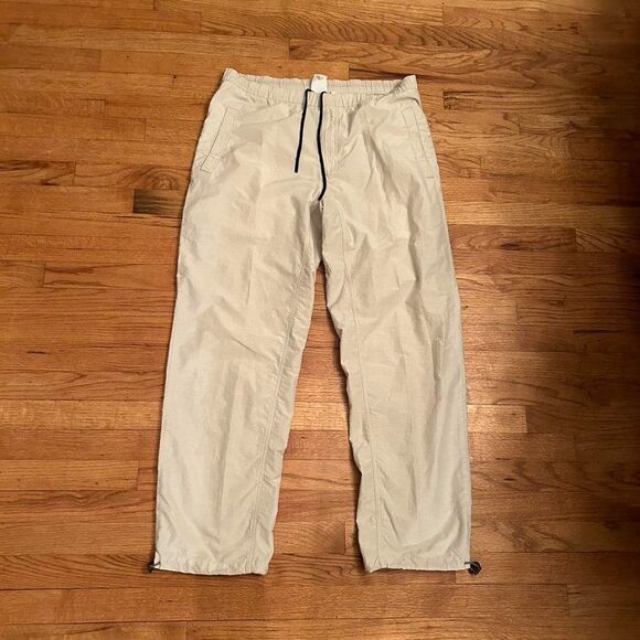 Columbia Off White 42" Nylon Sweatpants - Picture 2 of 6